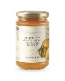 Конфитюр из Апельсина, лимона и мандарина, 360г.