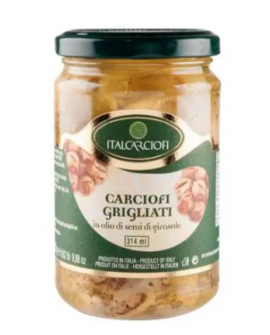 Артишоки на гриле в подсолнечном масле ITALCARCIOFI, 280г.
