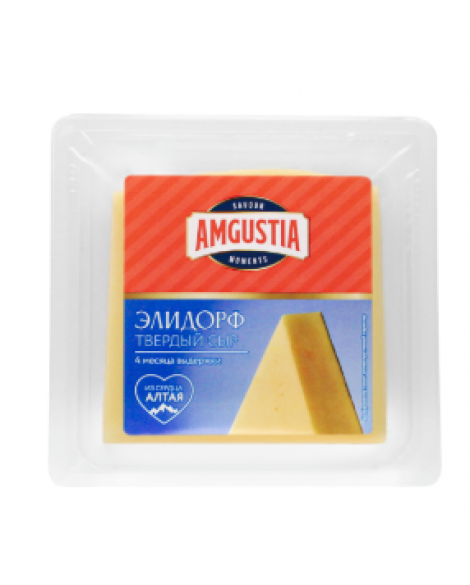 Сыр твердый Элидорф 50% ТМ AMGUSTIA, 150г.